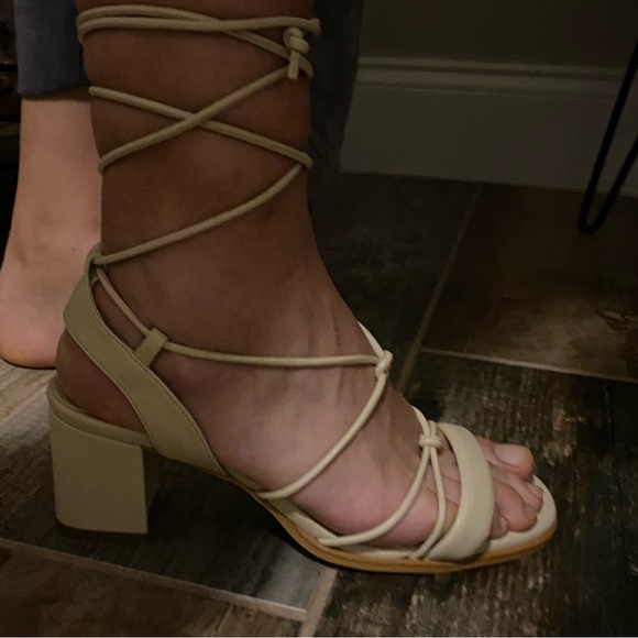 ALOHAS Sophie Sandal in Corn Sand - Picture 16 of 16